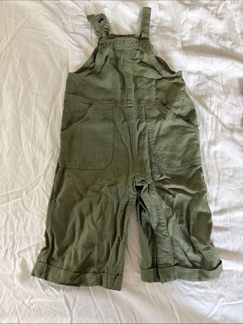 Cat & Jack Olive Green Kids Overalls One-Piece
